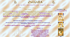 Desktop Screenshot of omkara.de