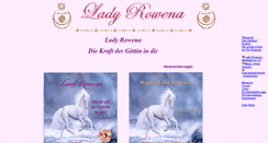 Desktop Screenshot of lady-rowena.omkara.de