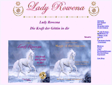 Tablet Screenshot of lady-rowena.omkara.de